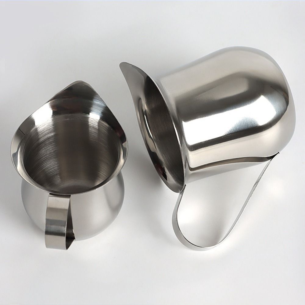 New Stainless Steel Coffee Mil - огляд і ціна Pour Spout Pitcher
