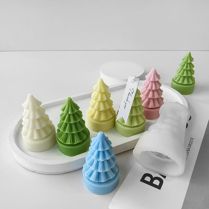 DIY Mini Christmas Tree Silico - огляд і ціна Candle Supplies Shop