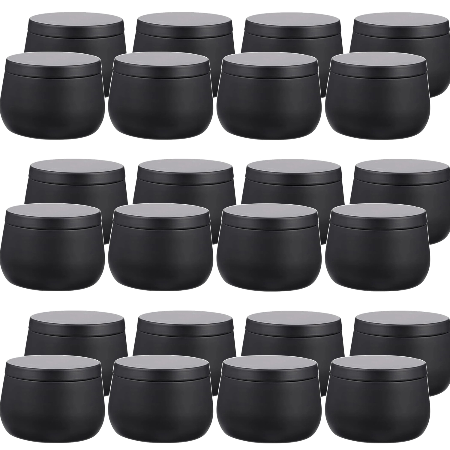 4oz/8oz Empty Metal Candle Tin - огляд і ціна Metal Tin Lid 4Oz