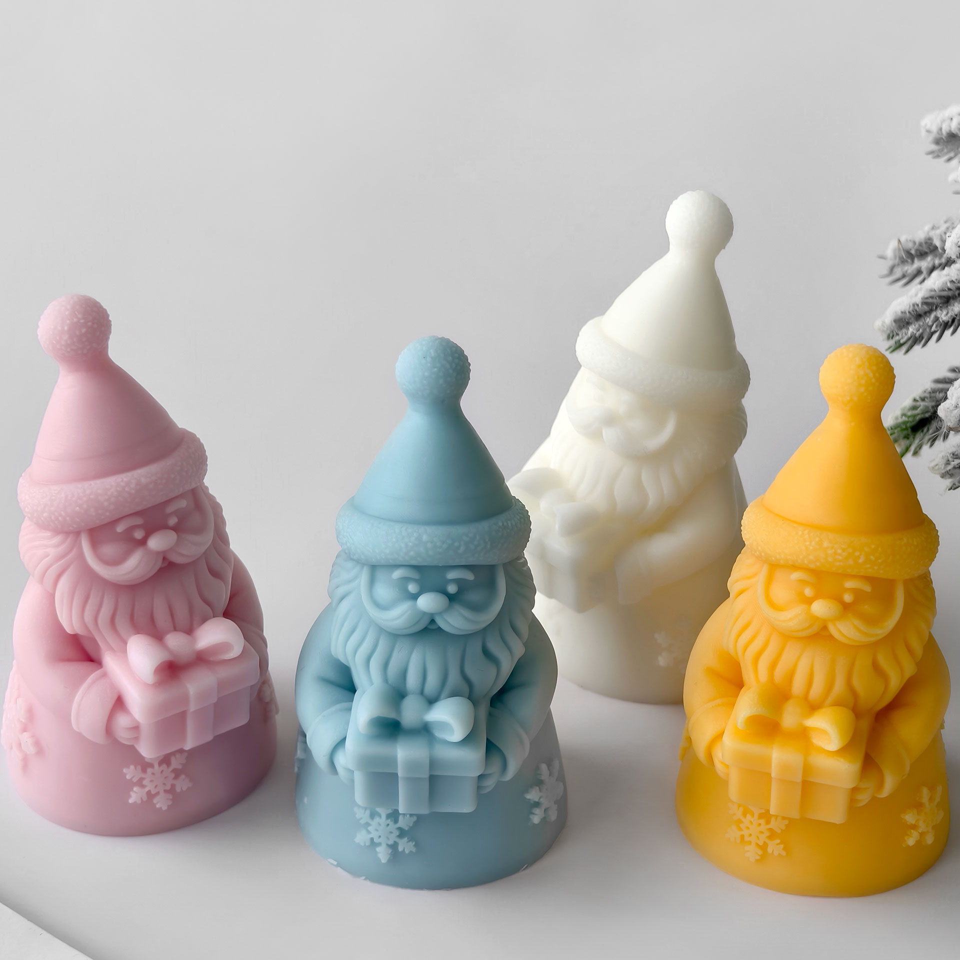 Santa Claus Gift Box Silicone  - огляд і ціна Candle Supplies Shop