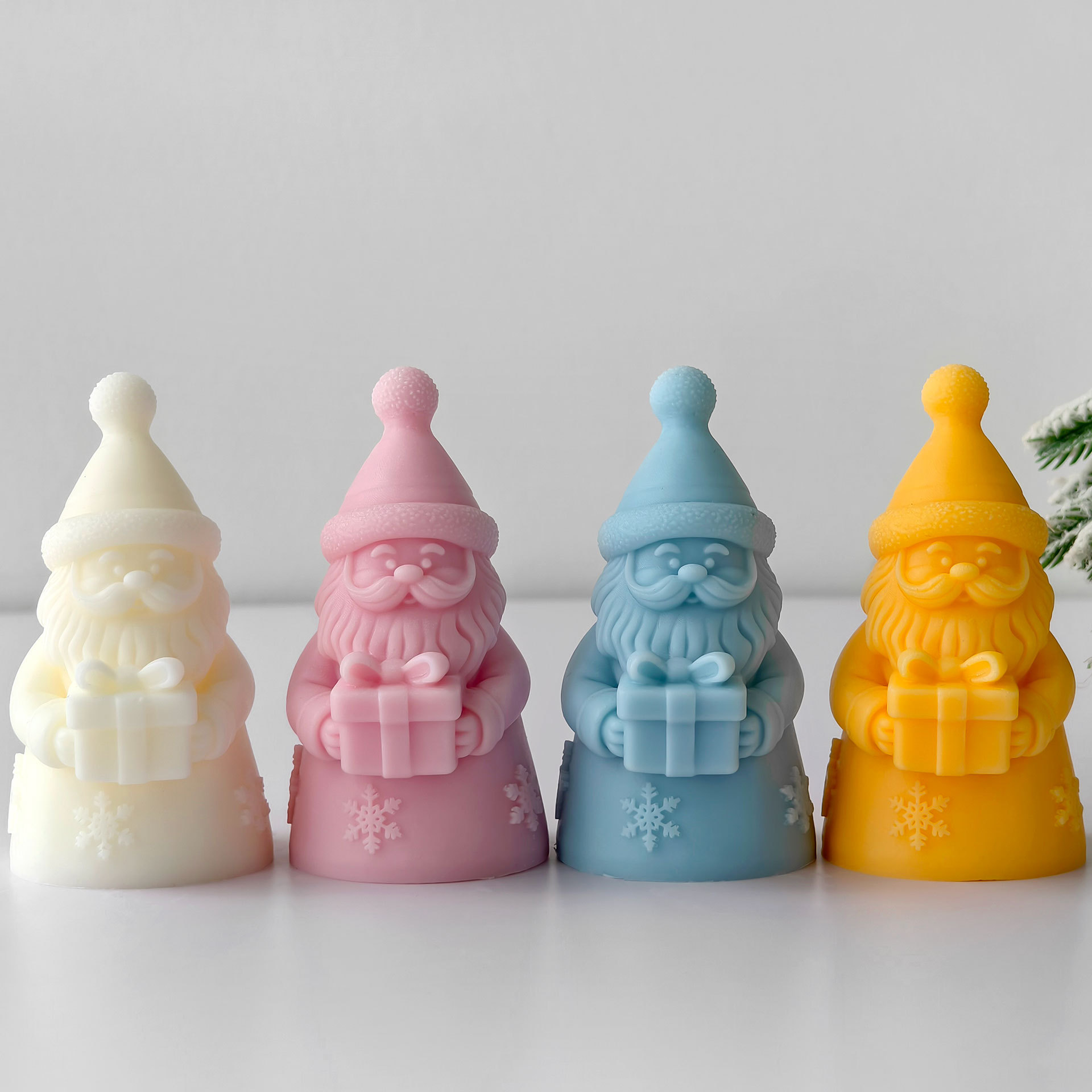 Santa Claus Gift Box Silicone  - огляд і ціна Candle Supplies Shop