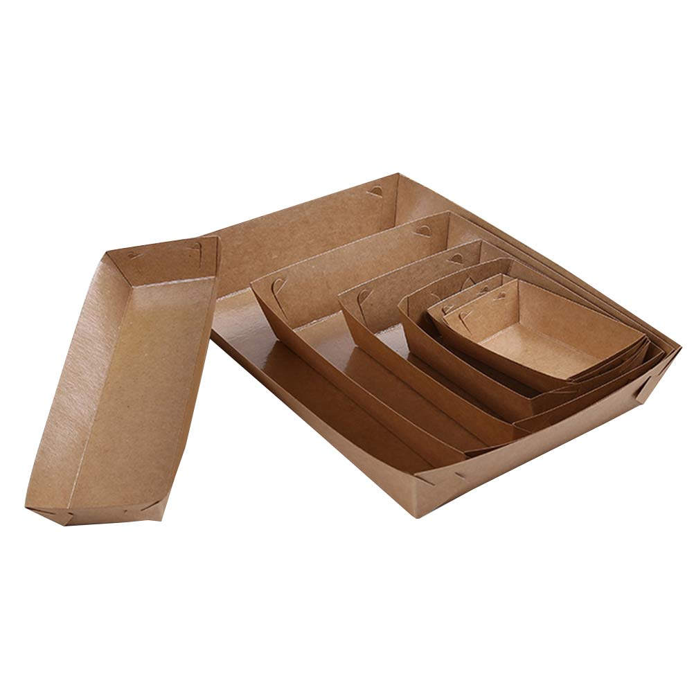 30Pcs Leak Resistant Disposabl - огляд і ціна Kraft Paper Box
