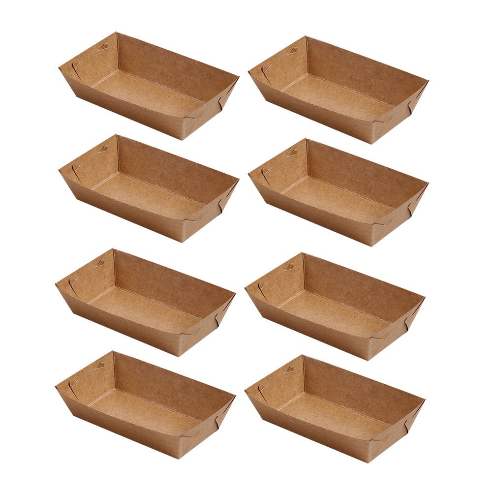 30Pcs Leak Resistant Disposabl - огляд і ціна Kraft Paper Box