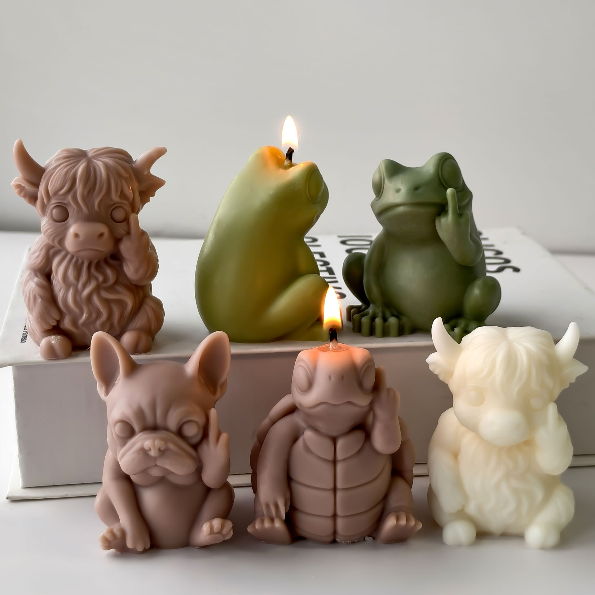 DIY Cartoon Yak Turtle Aroma C - огляд і ціна Candle Supplies Shop