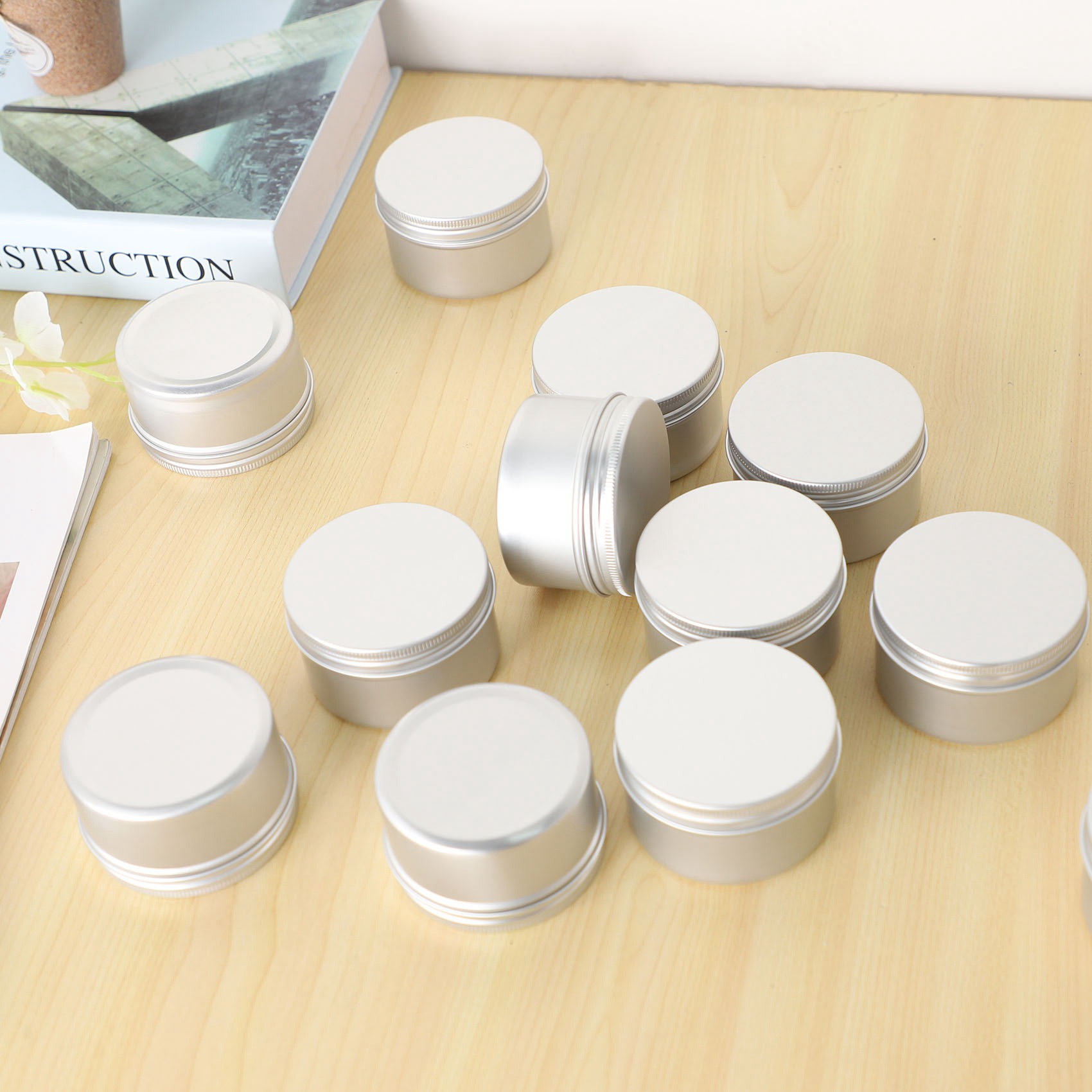 Stock Quantity 12Pcs 4Oz Metal - огляд і ціна Metal Tin Lid 4Oz