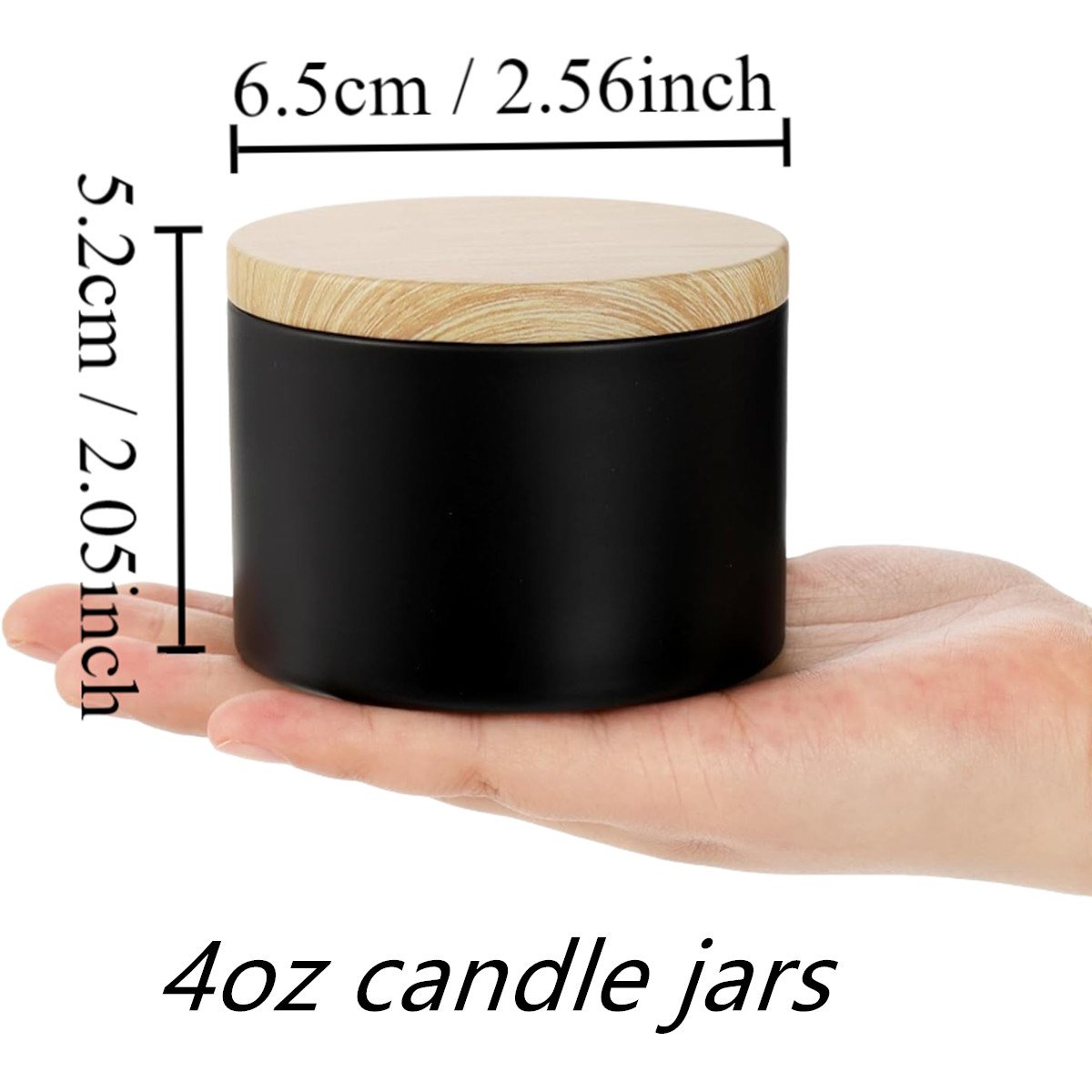12pcs 4oz Candle Tins With Lid - огляд і ціна Metal Tin Lid 4Oz