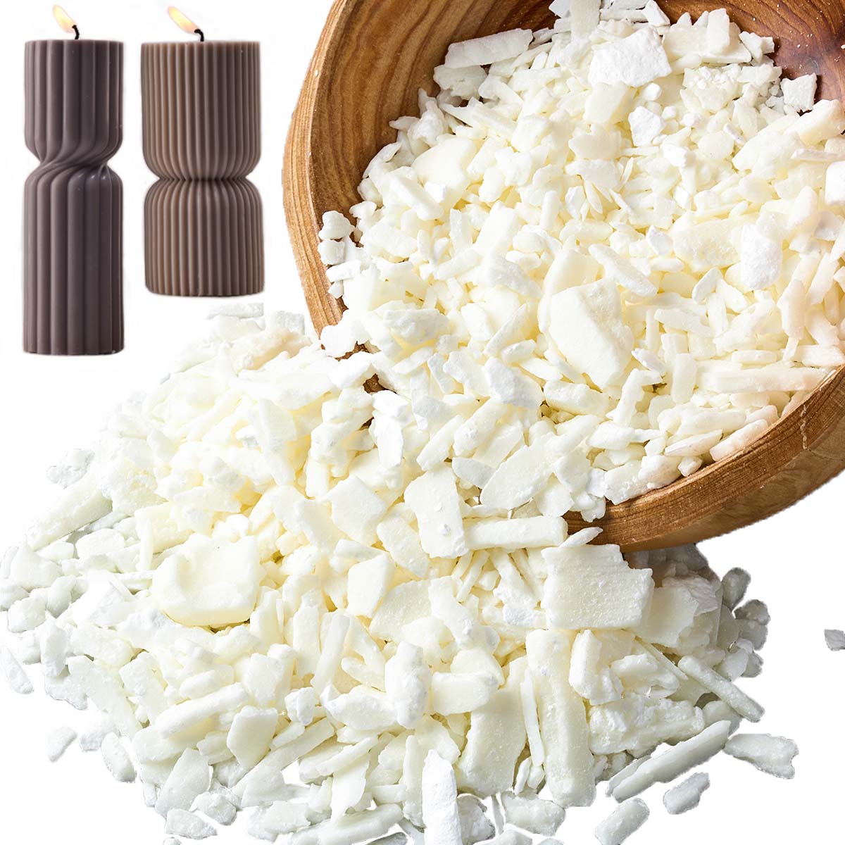 1 Pounds Pure White Soy Wax Fo - огляд і ціна Candle Supplies Shop