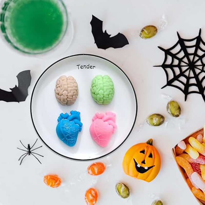 Human Brain And Heart Silicone - огляд і ціна Candle Supplies Shop