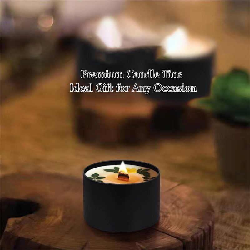 B03C-24-Pack Candle Tins With  - огляд і ціна Metal Tin Lid 4Oz