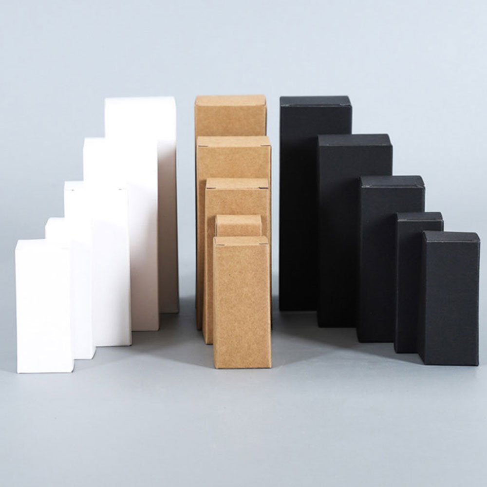 100pcs Blank Kraft Handmade So - огляд і ціна Kraft Paper Box