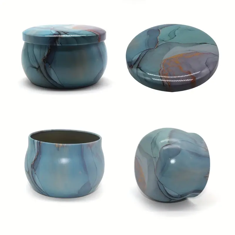 12pcs 4oz Candle Tins With Lid - огляд і ціна Metal Tin Lid 4Oz