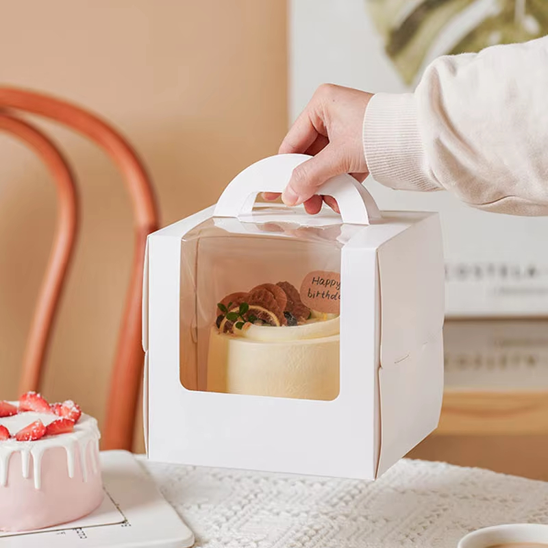 4-inch cake packaging box, can - огляд і ціна Kraft Paper Box