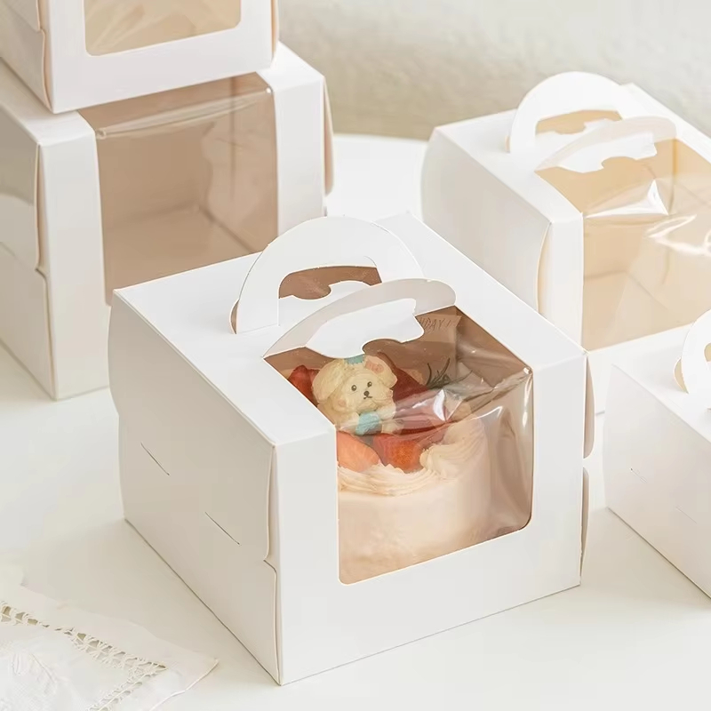 4-inch cake packaging box, can - огляд і ціна Kraft Paper Box