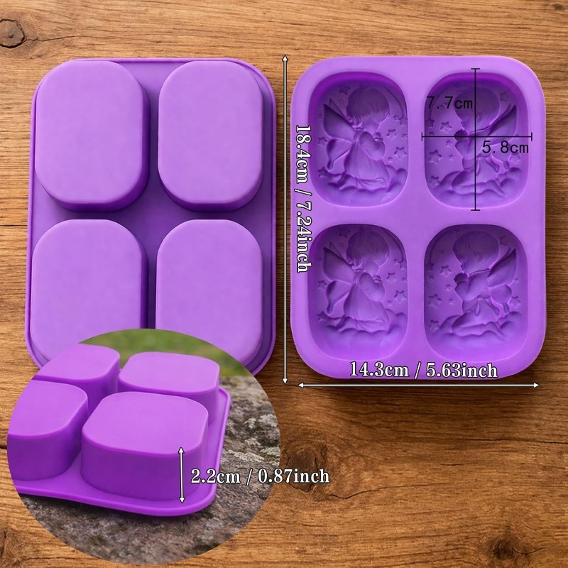 Angel Silicone Mold For Soap M - огляд і ціна Candle Supplies Shop