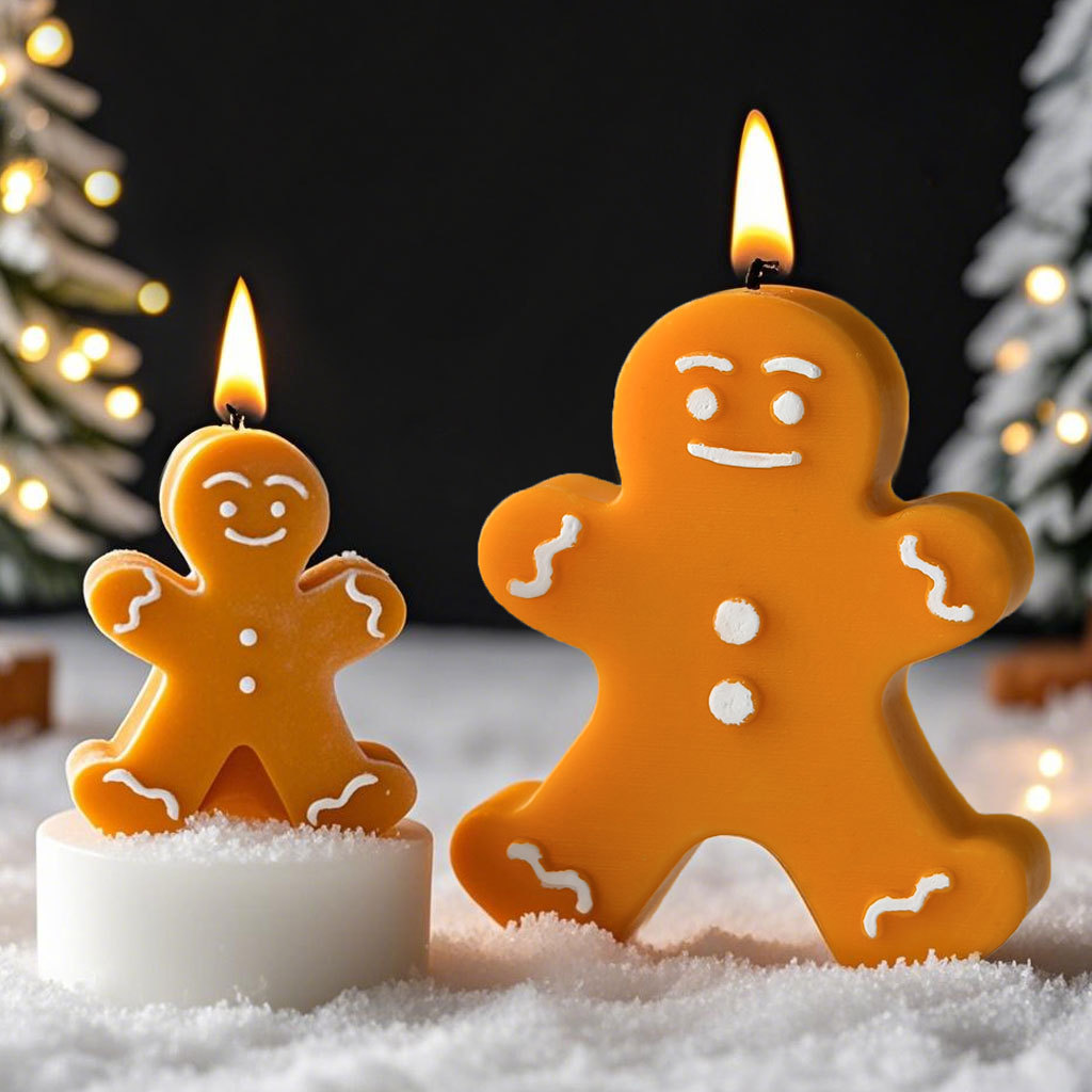 DIY Cartoon Gingerbread Man Si - огляд і ціна Candle Supplies Shop