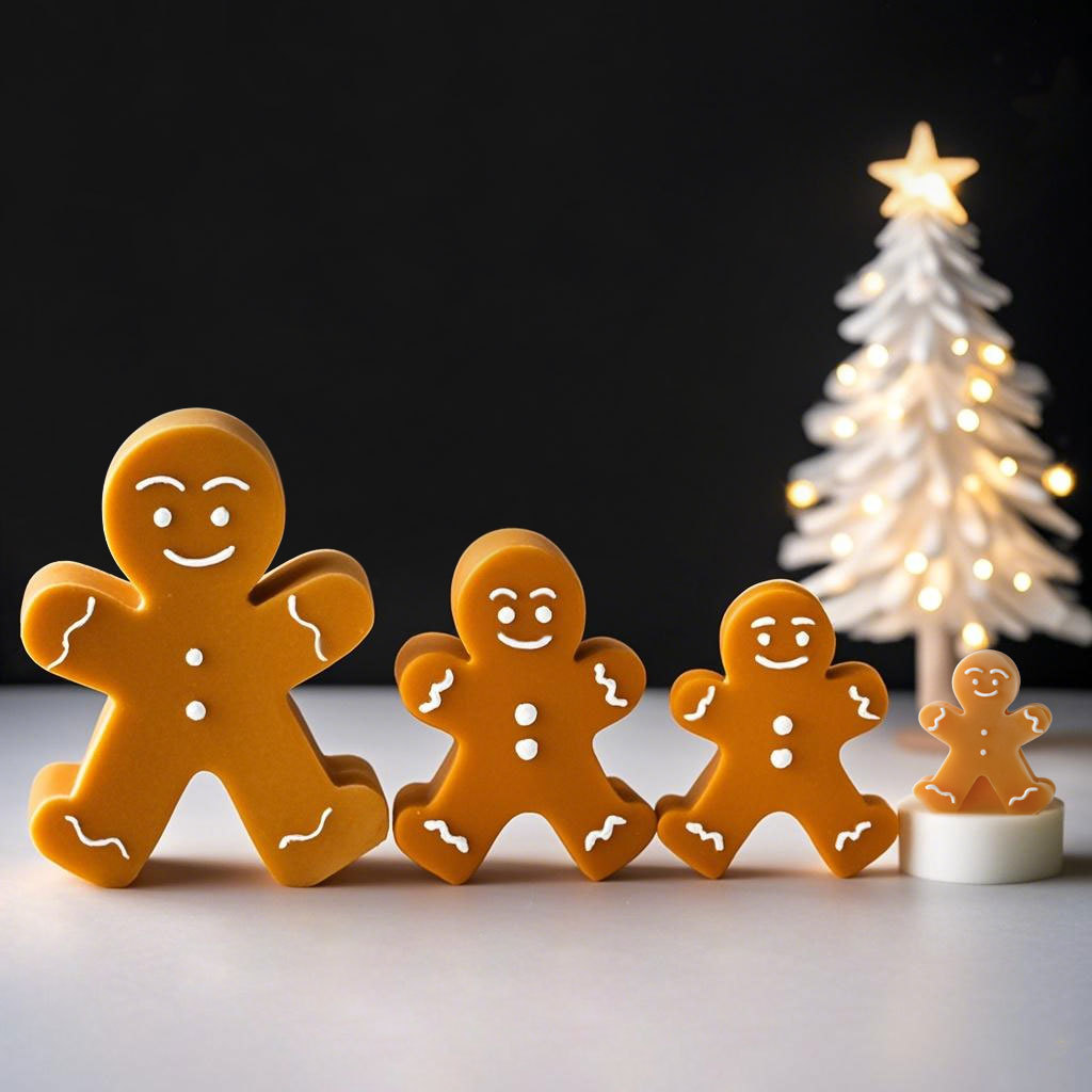 DIY Cartoon Gingerbread Man Si - огляд і ціна Candle Supplies Shop